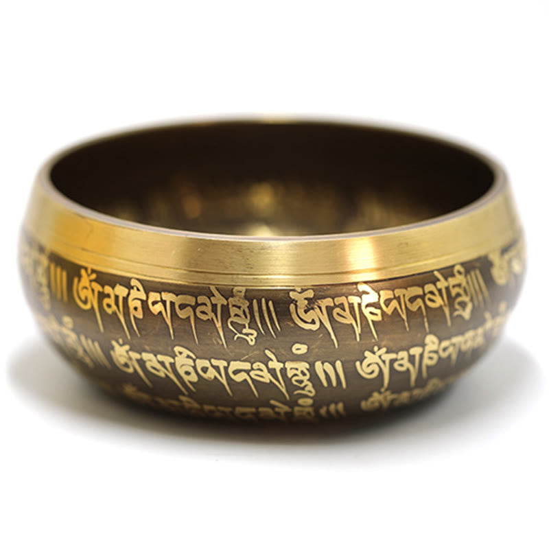 Buddha Stones チベット瞑想用サウンドボウル　ヒーリングとマインドフルネスのための手作りシンギングボウルセット - image 2