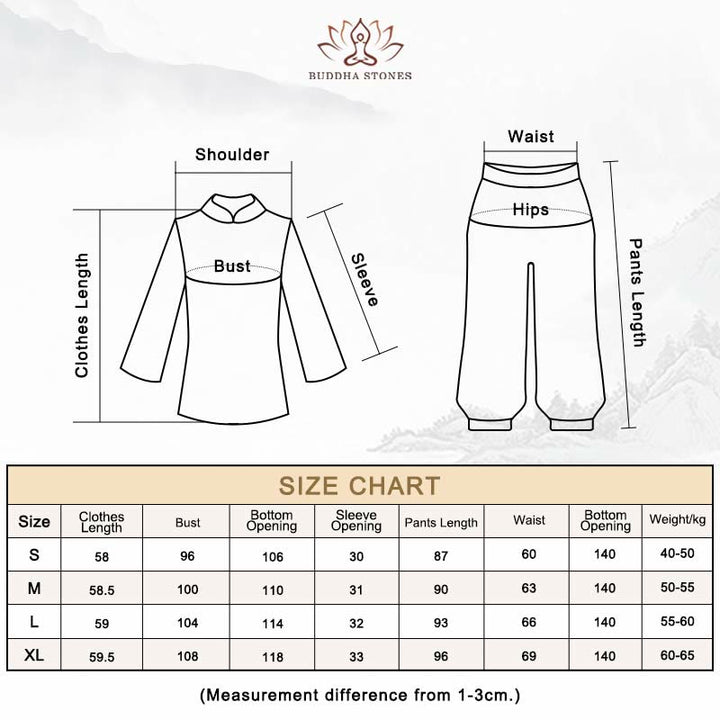 Buddha Stonesレトロ 祈り 禅 スピリチュアル 瞑想 練習 シフォン 服 レディース セット - image 19