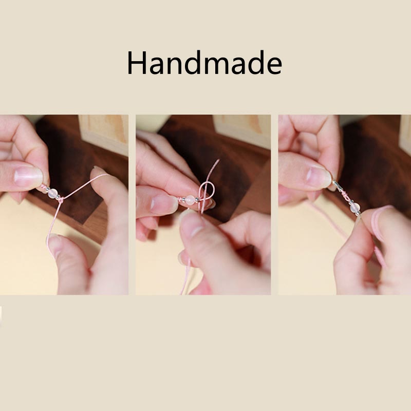 Buddha Stones925 スターリングシルバー ゴールド 呑み込む獣 鯉 富 手作り 編み込みブレスレット - image 15