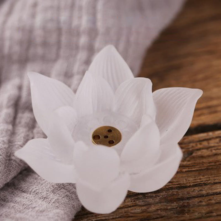 Buddha Stonesミニ蓮華琉璃クリスタルヒーリング瞑想スティック香炉 - image 9