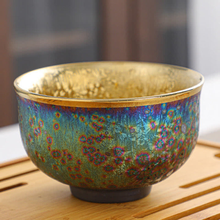 Buddha Stonesカラフルな陶器のティーカップ ティーカップ - 9.5cm×5.5cm×180ml - image 12