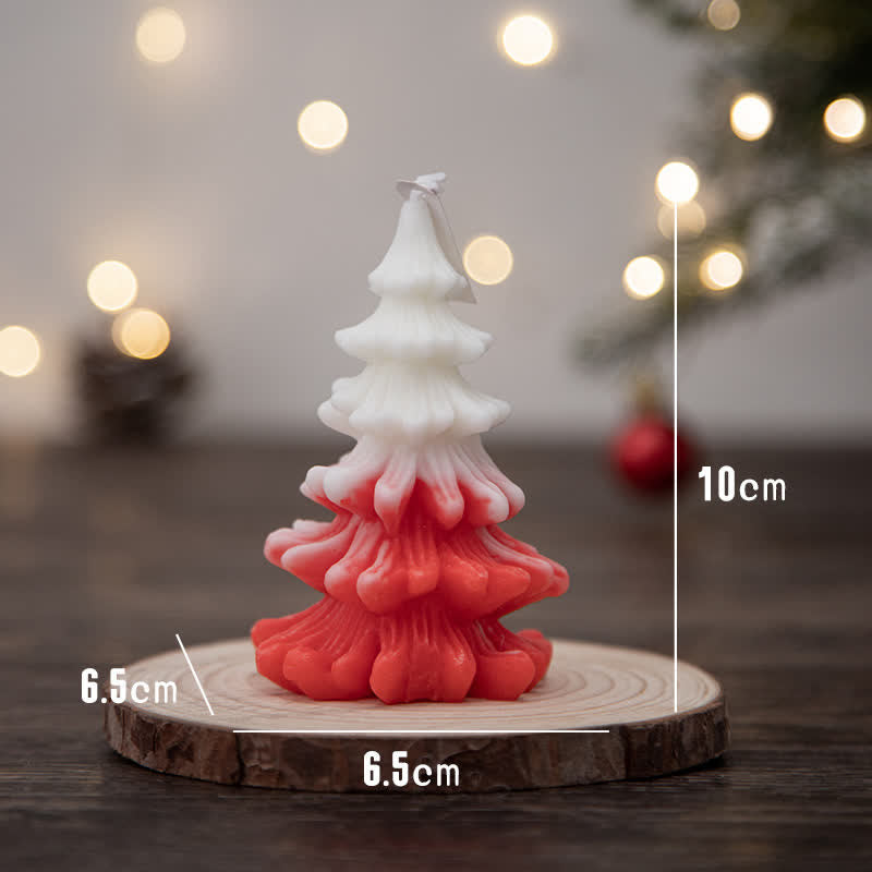 クリスマスツリーの香りのソイワックスキャンドル 家族や友人へのギフト