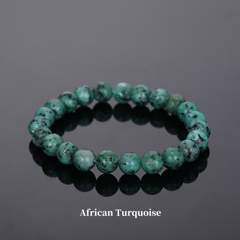Buddha Stones 天然石クォーツ ヒーリングブレスレット