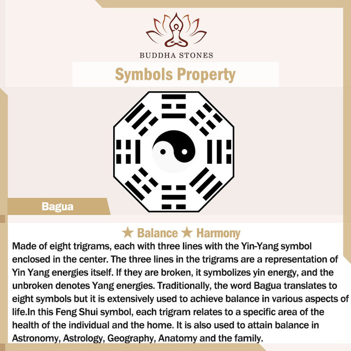 Buddha Stones 陰陽八卦チタン鋼バランスネックレスペンダント - image 5