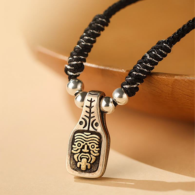 Buddha Stonesチベット 925 スターリングシルバー ザキラム 富の女神 守護 ロープネックレス ペンダント - image 7