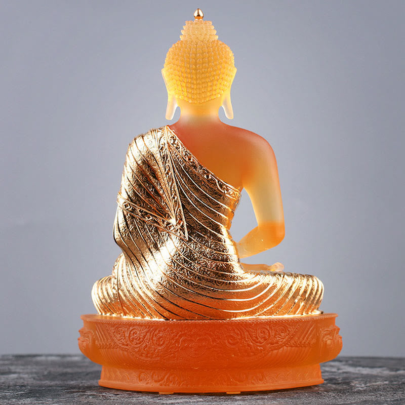 Buddha Stones手作り 置物 劉里 芸術作品 静寂の像 家へのお供え物 装飾