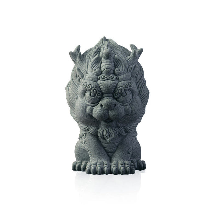 Buddha Stones風水 小型 貔貅 富と幸運 家の装飾
