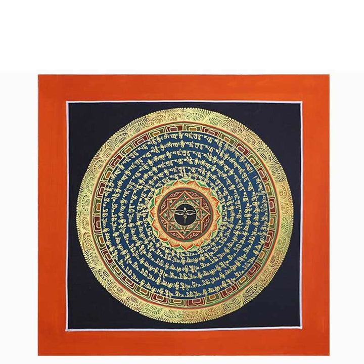 Buddha Stonesチベット 手作り タンカ 絵画 スピリチュアルな祝福 ブラインドボックス ランダムカラーパターン