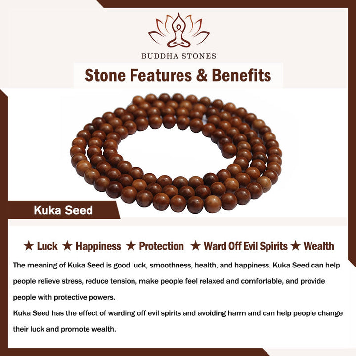 Buddha Stonesクカシード 守護幸運ブレスレット - image 6