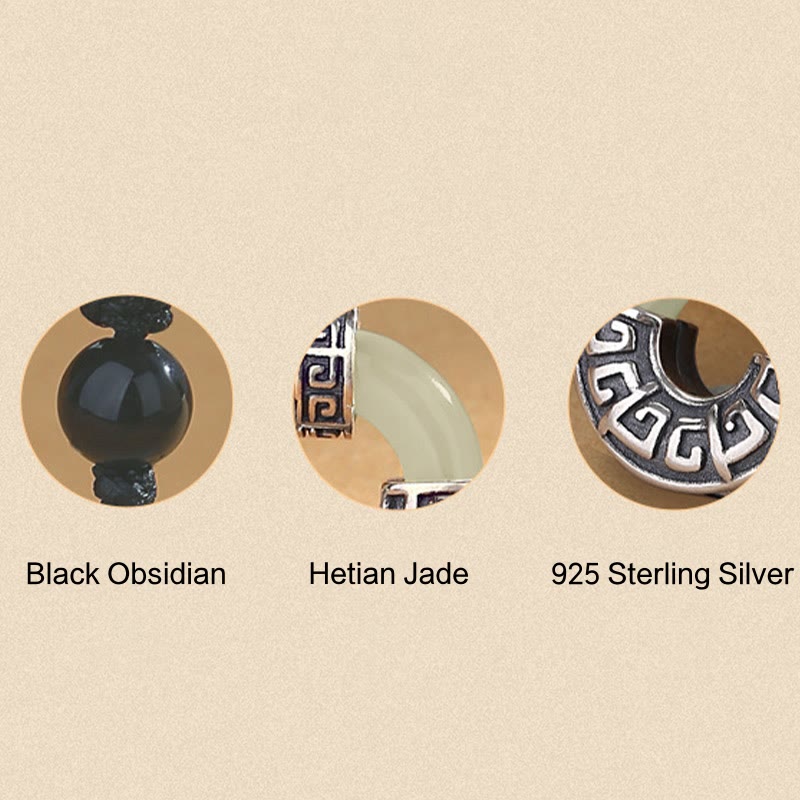 Buddha Stones925スターリングシルバー 天然和田翡翠 平和バックル 繁栄のネックレスペンダント