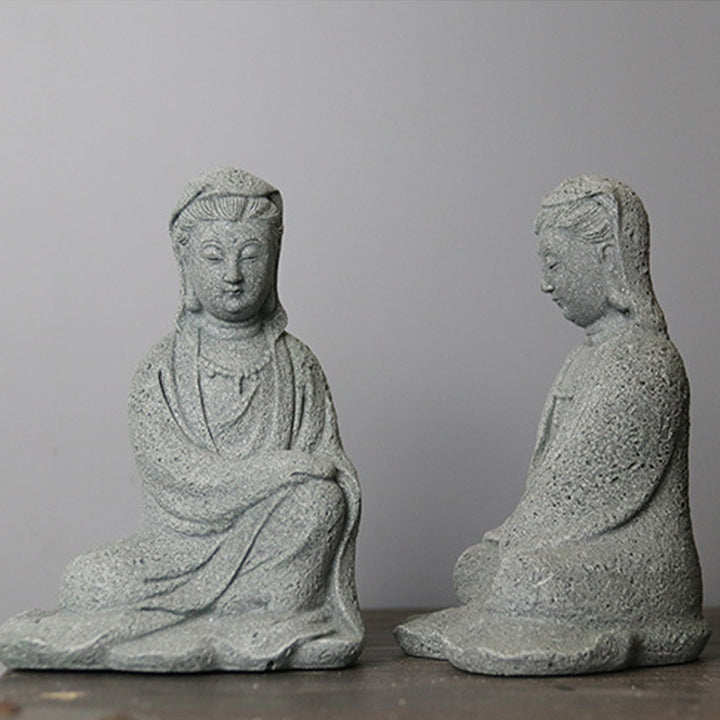 Buddha Stones像の祝福ホームデコレーション - image 13