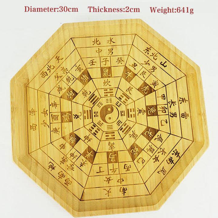 風水竹八卦図 調和エネルギー図 - 十二支 30cm - image 39