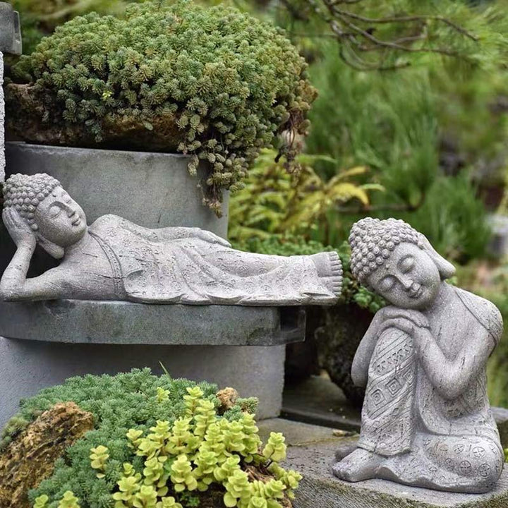 Buddha Stonesチベット瞑想 仏陀の祝福 慈悲 静寂 家の装飾