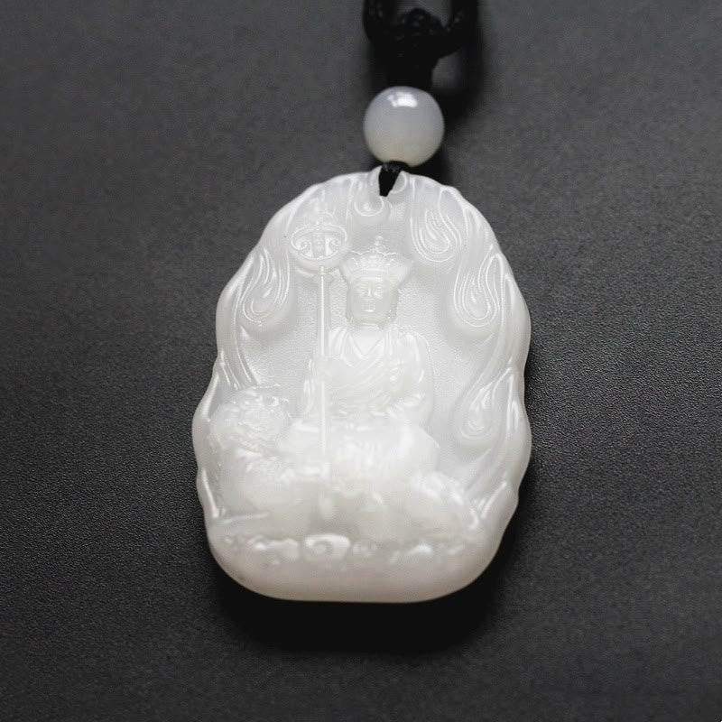 Buddha Stones地蔵仏リウリ クリスタル セレニティ アミュレット ネックレス ペンダント