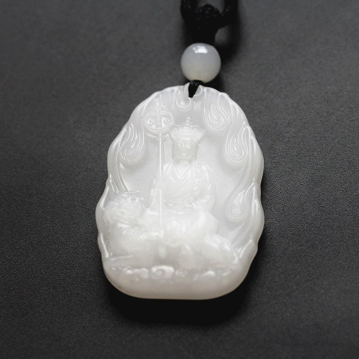 Buddha Stones地蔵仏リウリ クリスタル セレニティ アミュレット ネックレス ペンダント