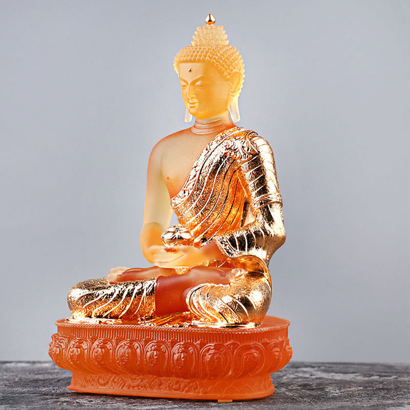 Buddha Stones手作り 置物 劉里 芸術作品 静寂の像 家へのお供え物 装飾