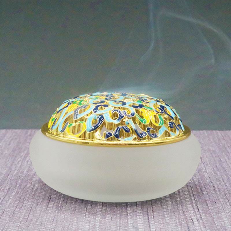 Buddha Stones蓮華 瑠璃 クリスタル ヒーリング 瞑想 香炉