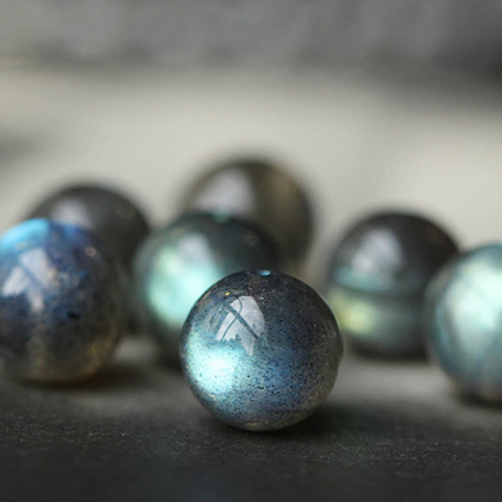 Buddha Stones925スターリングシルバー十二支誕生仏ホワイトクリスタル 瞑想 トリプルラップブレスレット