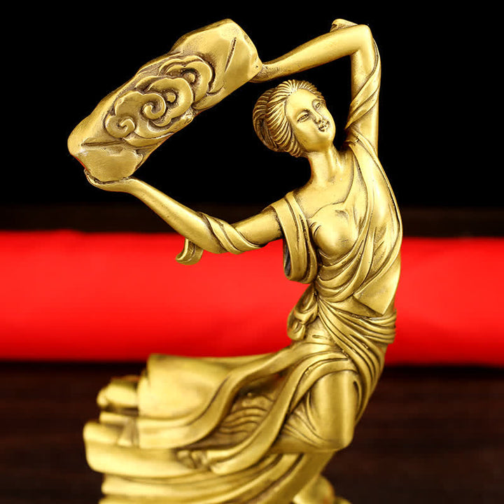 天守護菩薩女媧修造銅像装飾 - image 7