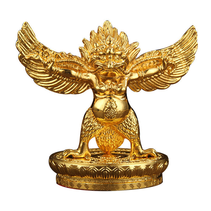 チベット金ガルーダ鳥合金守護家の装飾 - image 14