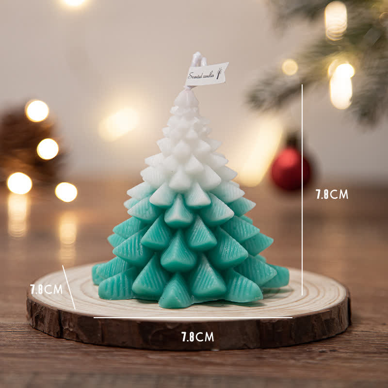 クリスマスツリーの香りのソイワックスキャンドル 家族や友人へのギフト