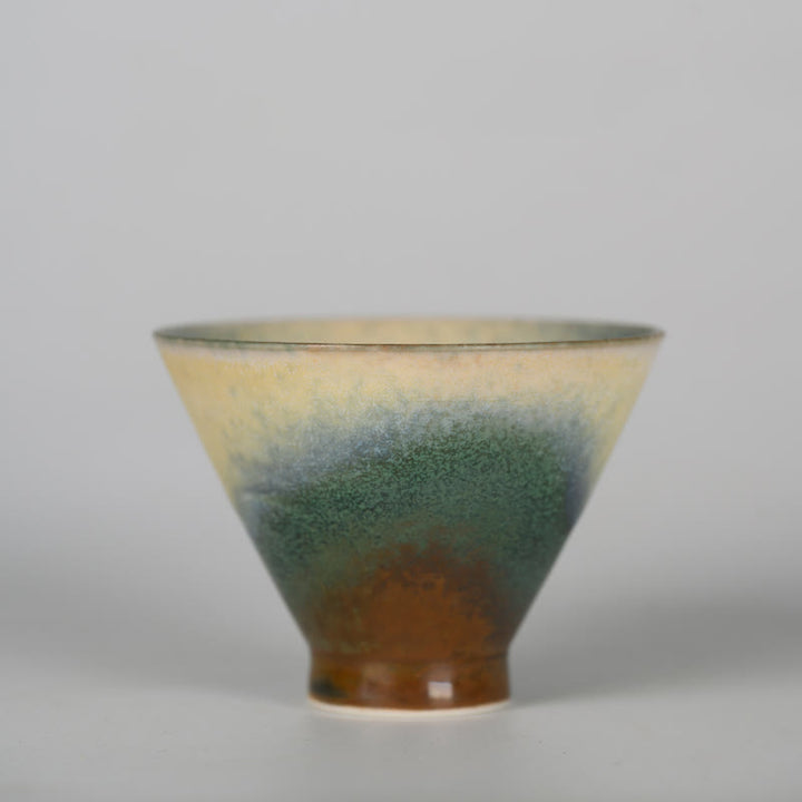 Buddha Stonesヴィンテージ炉変成窯磁器ティーカップカンフーティーカップ