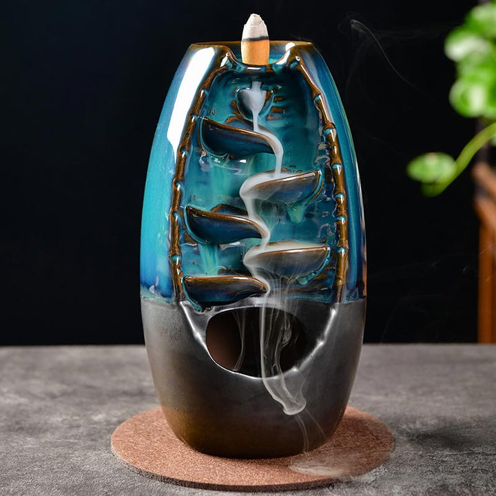Buddha Stonesチベット龍守護香炉装飾