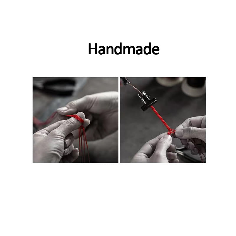 Buddha Stones925 スターリングシルバー 福文字 祝福 ハンドメイド 編み込みブレスレット - image 18