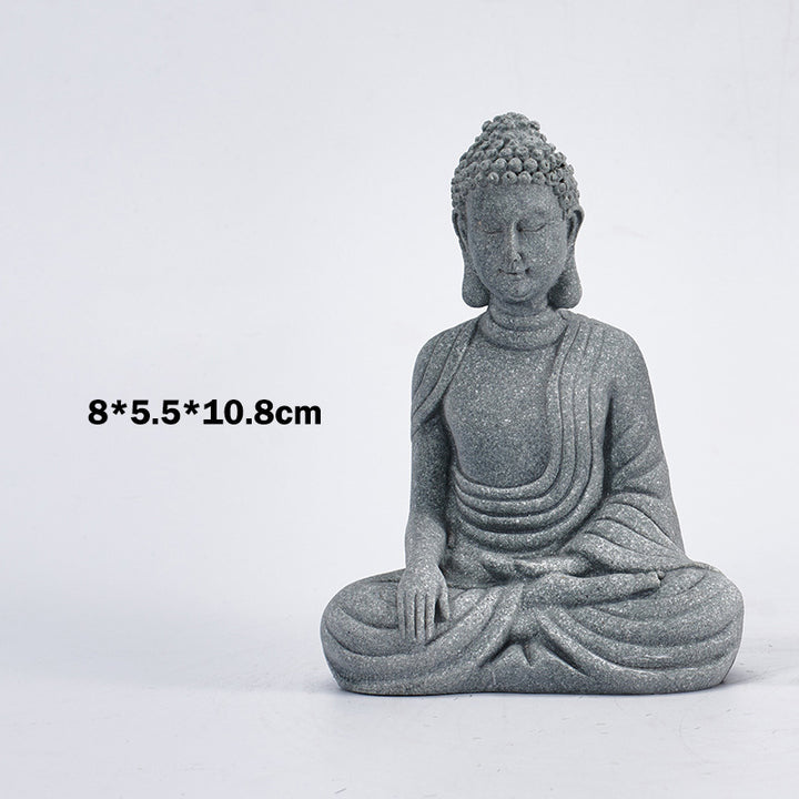 Buddha Stones座禅 仏陀の祝福 慈悲 装飾 - image 5
