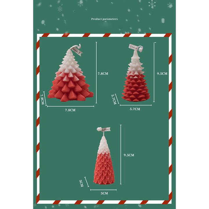 クリスマスツリーの香りのソイワックスキャンドル 家族や友人へのギフト