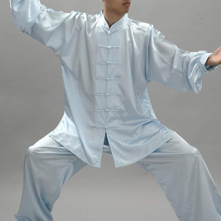 Buddha Stonesシンプルな柄 瞑想 祈り スピリチュアル 禅 太極拳 気功 練習 ユニセックス 服セット