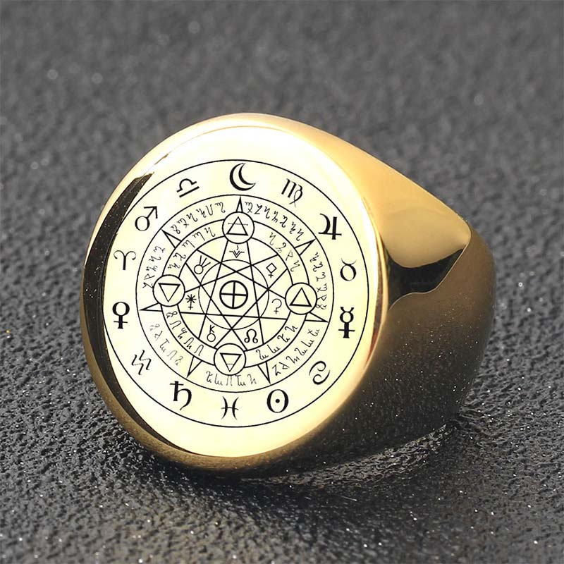 Buddha Stones12星座守護祈願リング