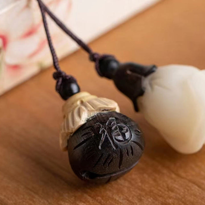 Buddha Stones天然グリーンサンダルウッド 菩提樹の癒しのブレスレット
