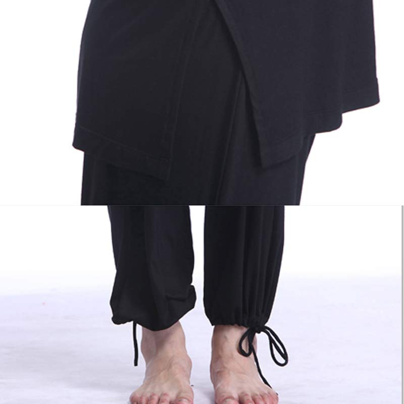 Buddha Stones瞑想 祈り スピリチュアル 禅 太極拳 練習 ヨガ ウェア メンズ セット - image 22