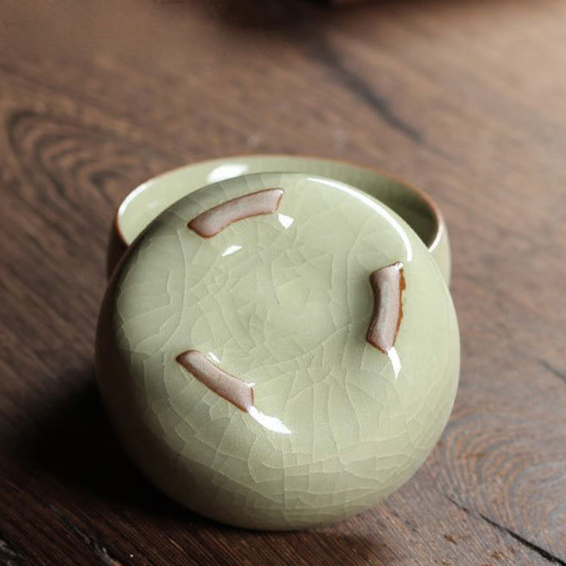 Buddha Stonesカラフルな鯉の陶器ティーカップ カンフーティーカップボウル - image 47