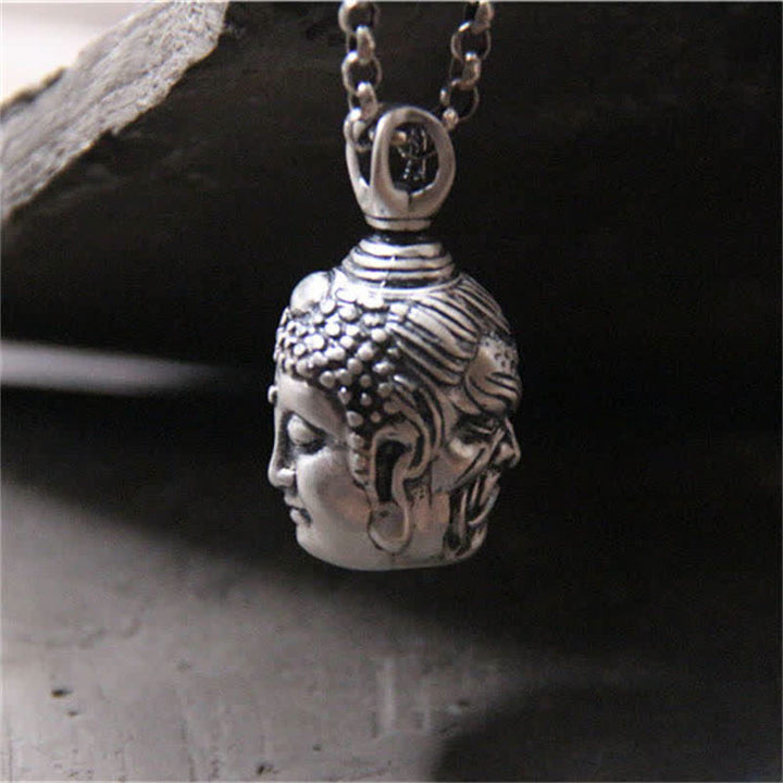 Buddha Stones999スターリングシルバー ブッダ デーモン セレニティ ネックレス ペンダント - image 5
