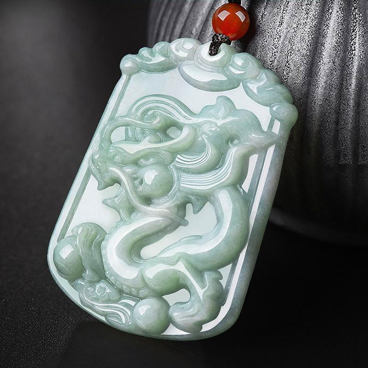 Buddha Stones天然翡翠12星座の豊穣のお守りペンダントネックレス