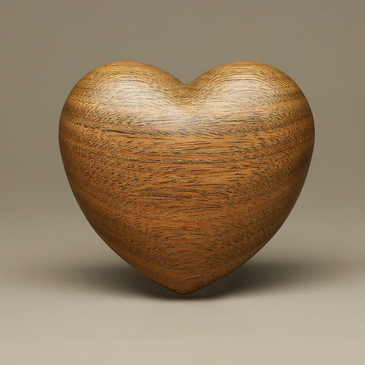 Buddha Stones緑白檀小葉紫檀かわいい猫の動物 心を落ち着かせる平和の装飾 - グリーンサンダルウッドラブハート - image 35