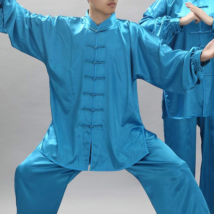 Buddha Stonesシンプルな柄 瞑想 祈り スピリチュアル 禅 太極拳 気功 練習 ユニセックス 服セット