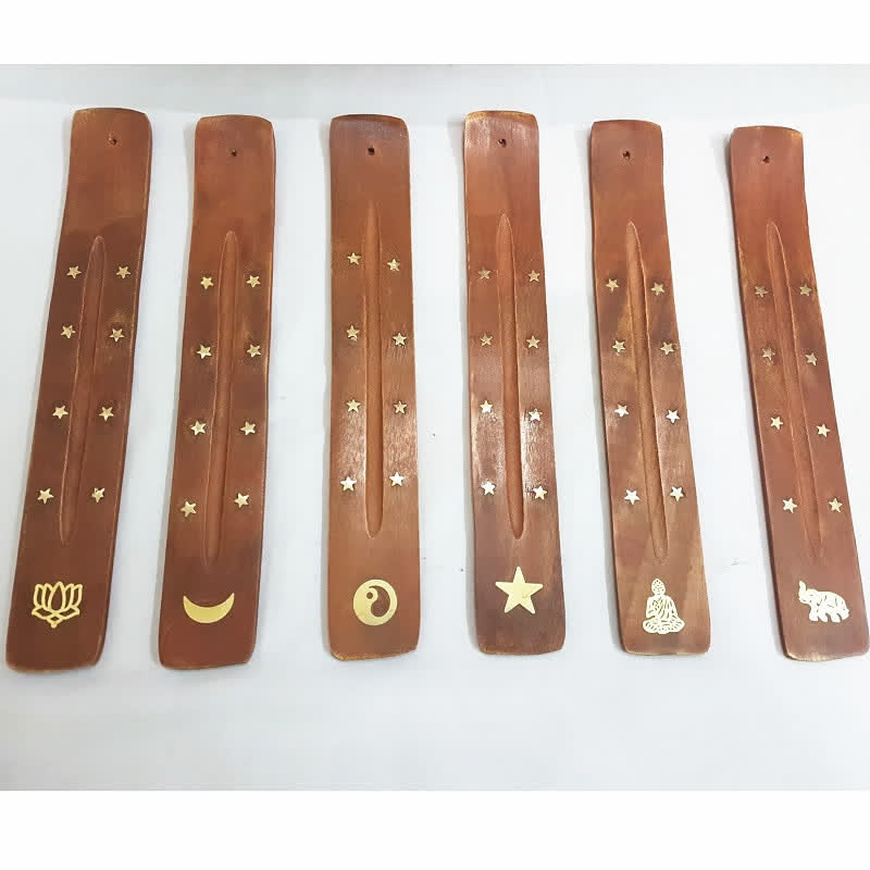 手作り木製香炉飾り（ランダムタイプ）