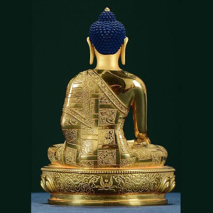 釈迦牟尼仏像悟りの銅像家へのお供え装飾 - image 11