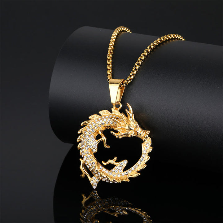 Buddha Stones十二支 龍柄 成功のネックレスペンダント - image 2