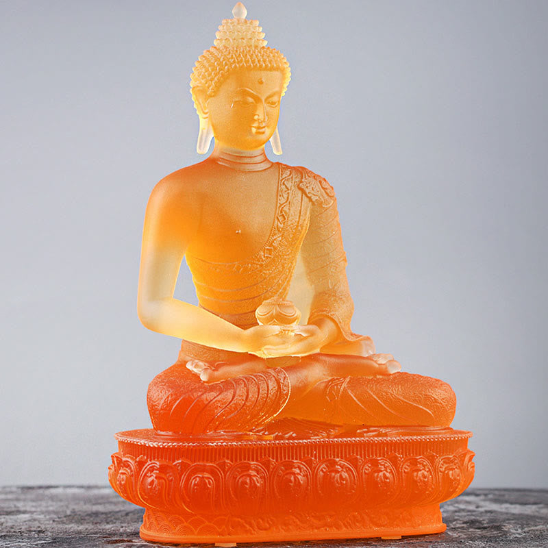 Buddha Stones手作り 置物 劉里 芸術作品 静寂の像 家へのお供え物 装飾
