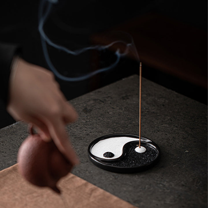 Buddha Stones陰陽 禅 バランス 香炉