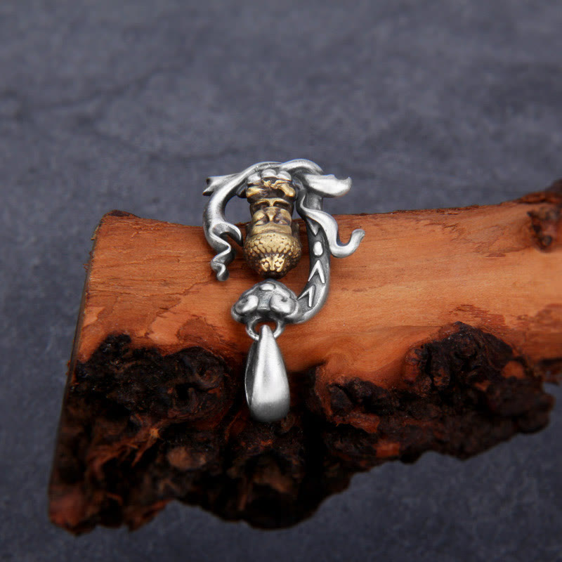 Buddha Stones925スターリングシルバー 禅ブッダ如意ハンドル慈悲のネックレスペンダント - image 5