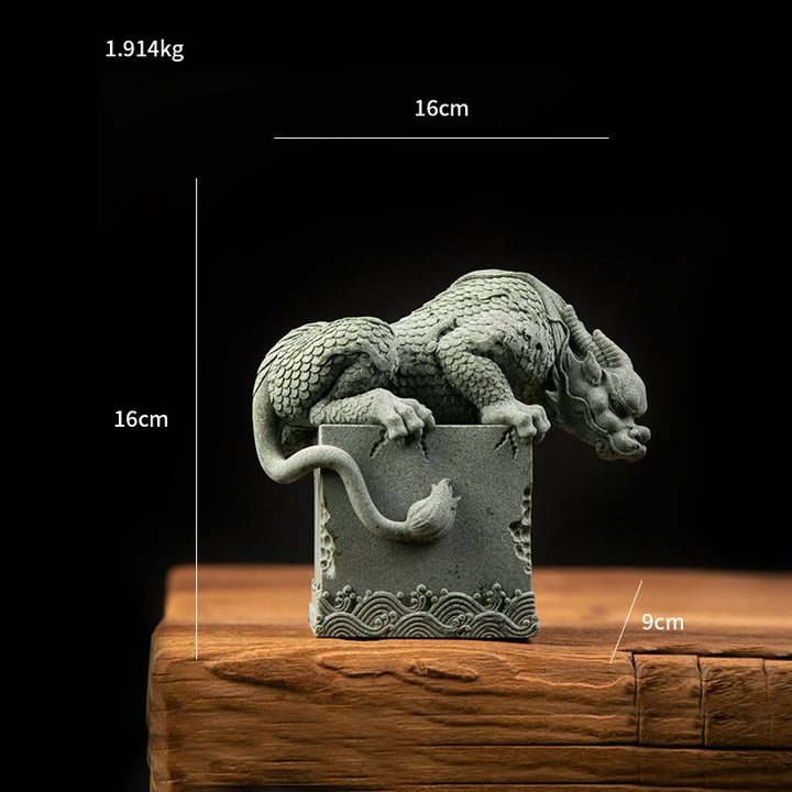 Buddha Stones風水 立位 座位 龍 成功 幸運 室内装飾 - image 20