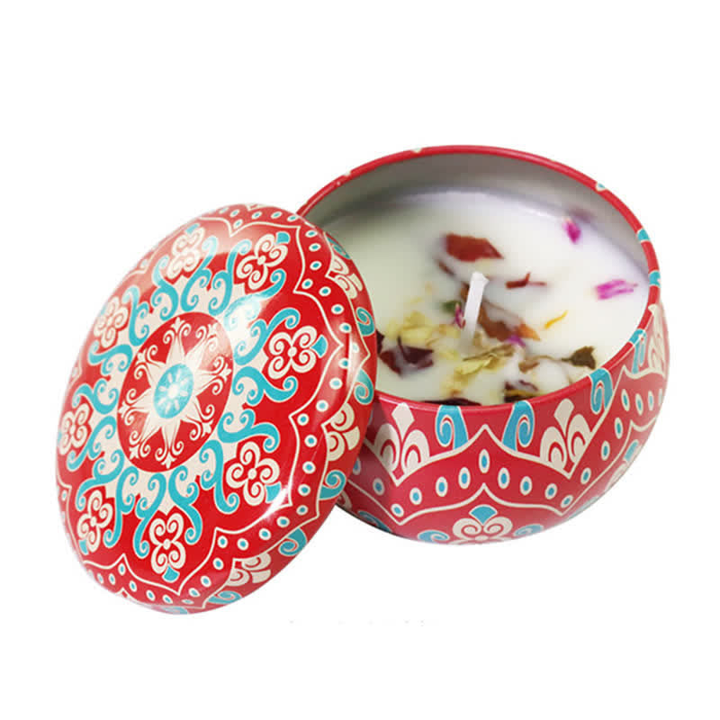 ホワイトティー、ジンジャーフラワー、ラベンダー、クチナシの香りのソイワックスキャンドル。ご家族やご友人へのギフトに。 - ゼラニウム - image 22