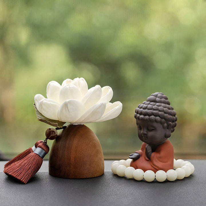 黒桃の木の仏花の癒しの装飾 - image 3