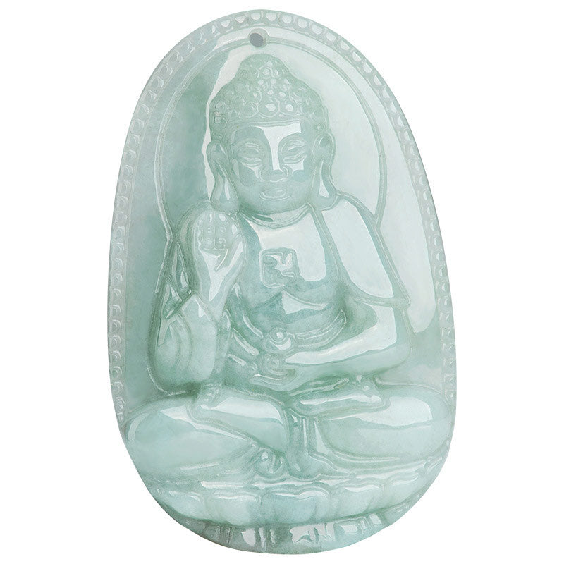 Buddha Stones十二支誕生仏翡翠 富と繁栄のネックレスペンダント - image 18