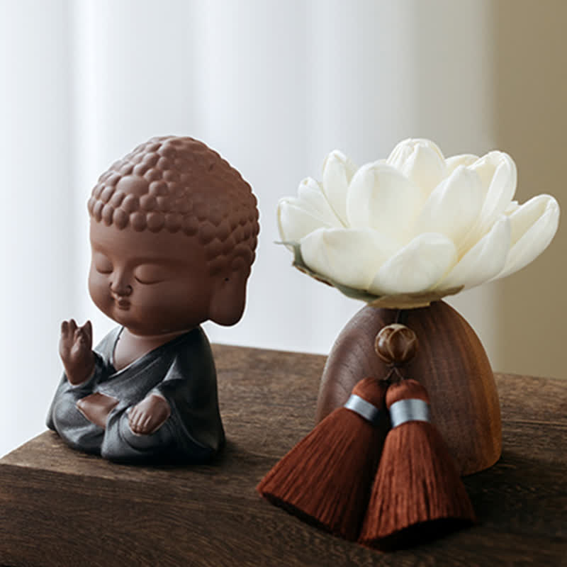 黒桃の木の仏花の癒しの装飾 - image 6
